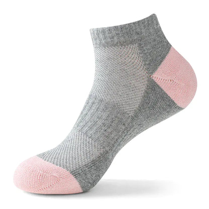 Thick Moisture-Wicking Terry Sports Socks for Women