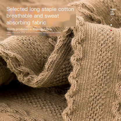 Women's Cotton Mid-Calf Anti-Odor Striped Socks